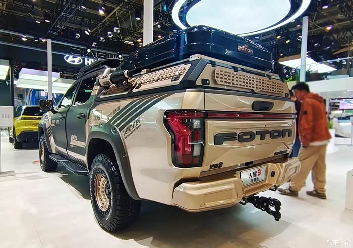 北汽福田新款大皮卡亮相:霸气外观与强劲动力引领市场新潮流