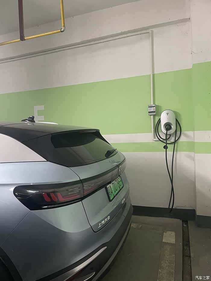 为了我的上汽大众id4x装充电桩