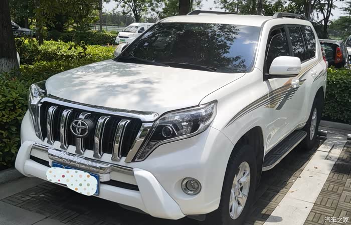 13年2700普拉多升级14款,急于出国着急出售,车况原版