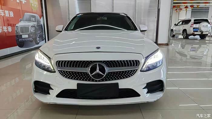 新到20年奔驰-c260l 1.5t 48v轻混 大标时尚运