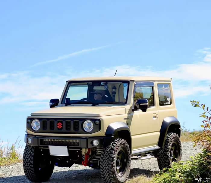 吉姆尼,改装风格独特,总有一款适合你 #臻德行平行汽车集团
