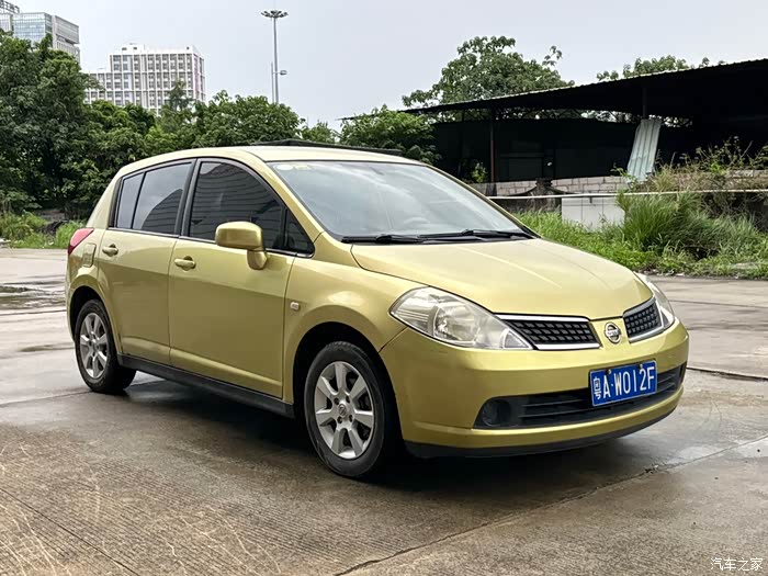 07年7月,日产骐达,1.6自波,年审保险同步,无事故,无水