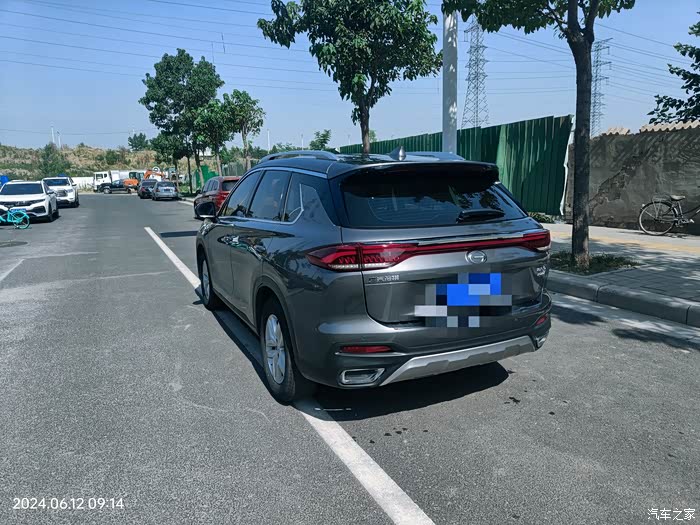 19款广汽传祺gs5de,19年11月份车展上购买,个人一手