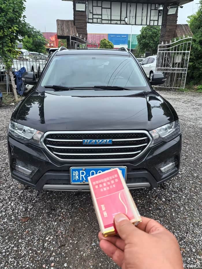 拿下17年上牌哈弗h6coupe,手动挡1.5t高配,内外极