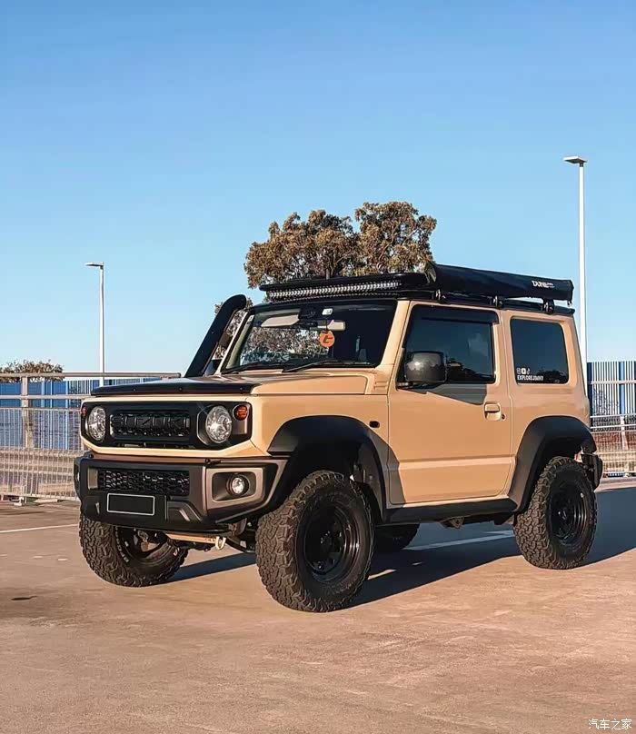 吉姆尼,改装风格独特,总有一款适合你 #臻德行平行汽车集团
