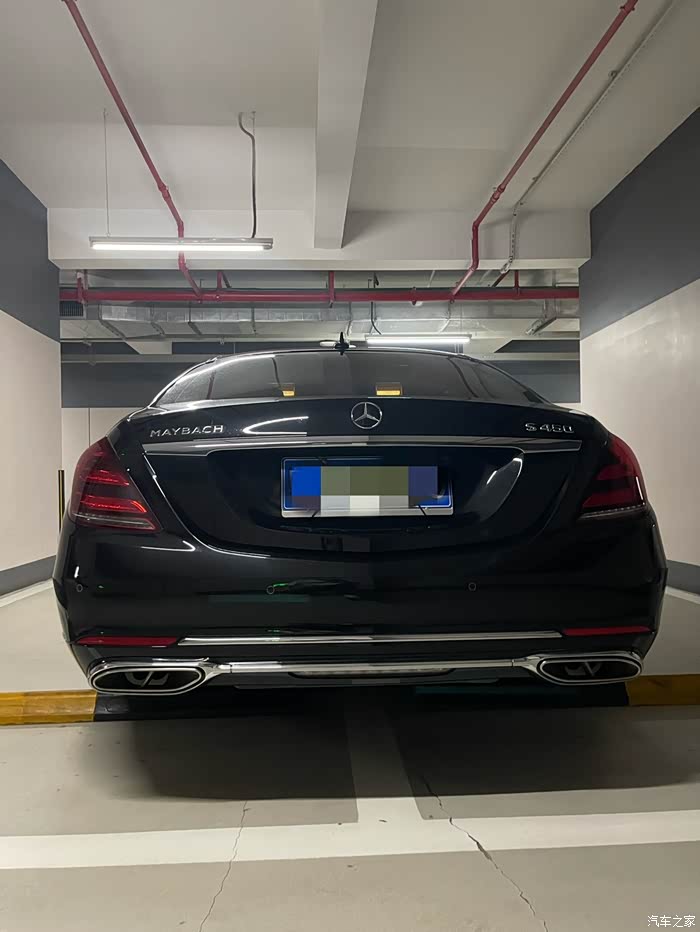 19年改款迈巴赫s450 黑外白内