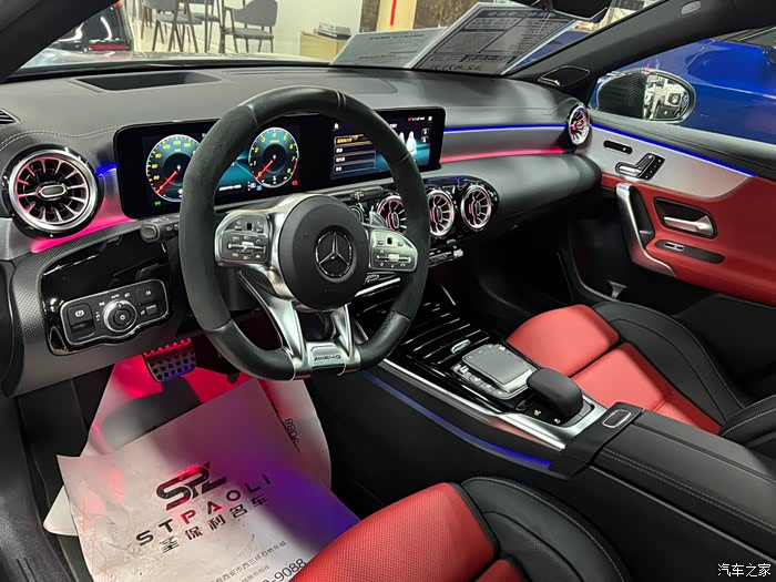 21年 改款 amg a45 4matic  2.21万公里