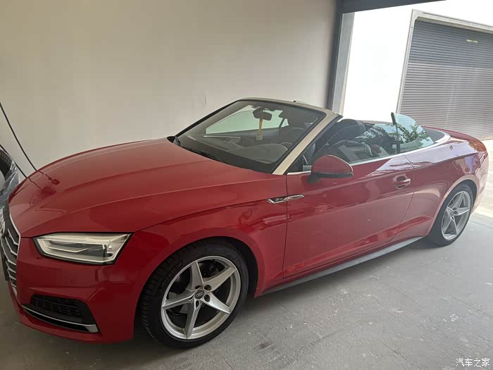 【图】17款敞篷 cabriole 40 tfsi 红色 a5_奥迪a5论坛_汽车之家论坛
