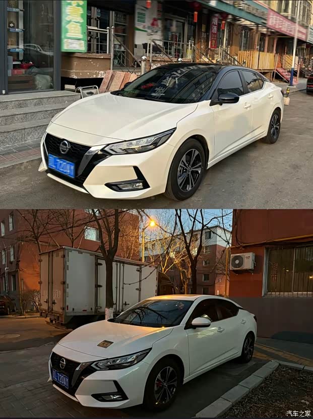 十四代轩逸真的很适合黑顶  提车到现在一年两个多月