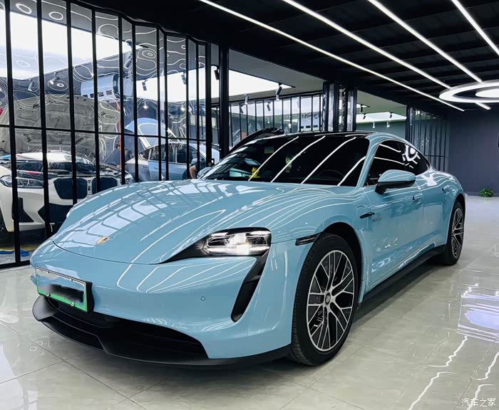 21年8月保时捷taycan 小姐姐一手 sc组件 空气悬挂