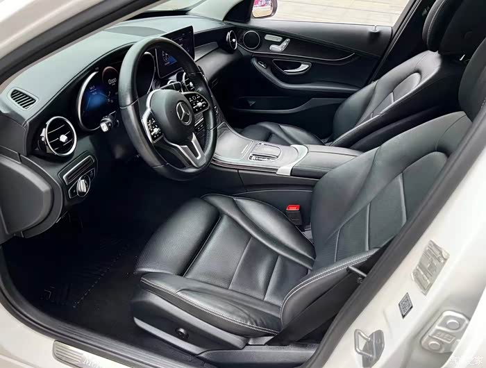20年奔驰c260l 1.5t 48v轻混 分段式双天窗 全
