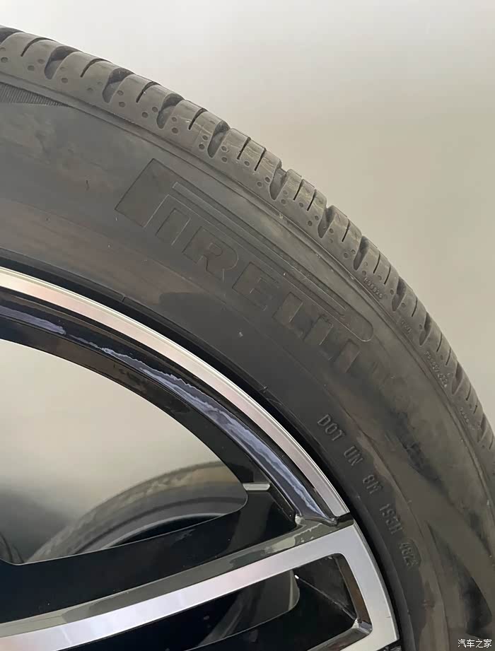 21寸奔驰gls450轮毂轮胎原厂拆车件