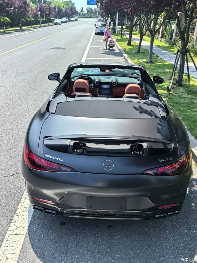 出台 #amg奔驰sl63 24年5月上牌 原版原漆带车衣
