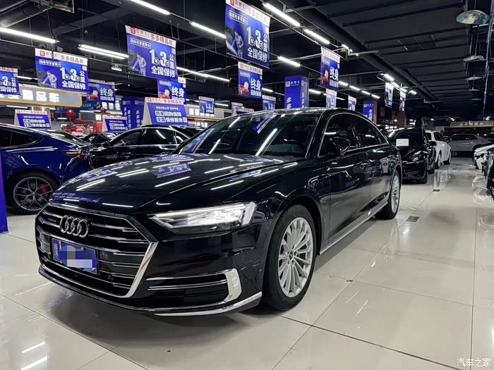 到店 21年奥迪a8l 50舒适 原版原漆一手 4.8万公里