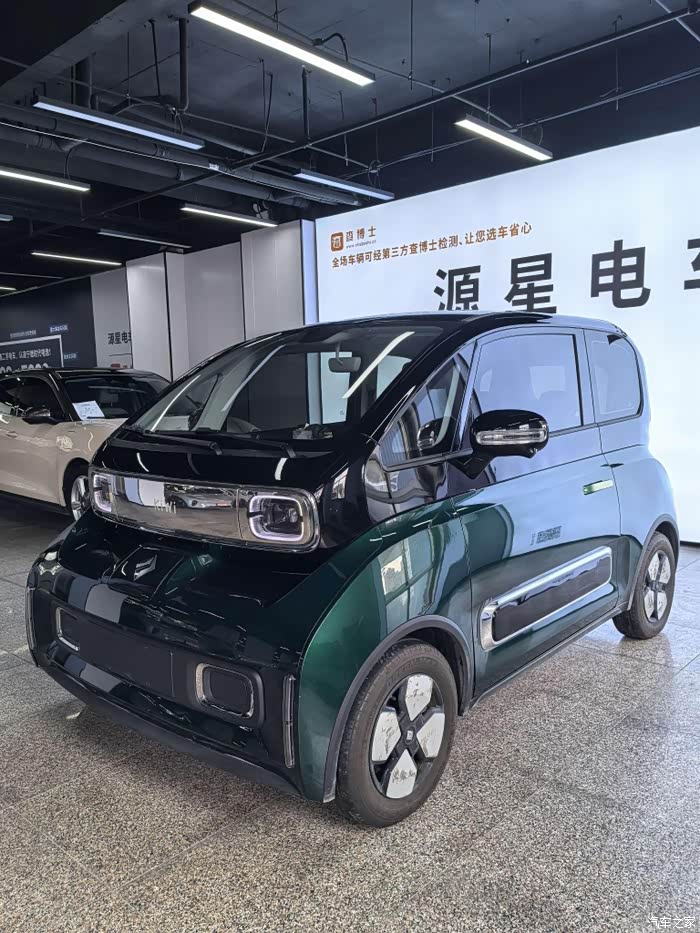 23年宝骏kiwi ev 智奢版 三元锂,同年2月上牌,行驶