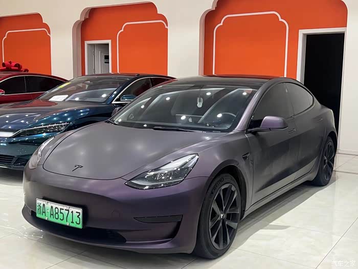 22款特斯拉model3,个人一手户,原版原漆,原车漆黑色