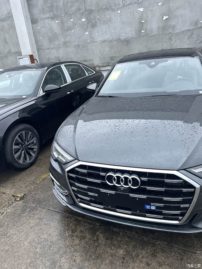 【图】a6l 45tfsi 天云灰提车_奥迪a6l/a6(进口)论坛_汽车之家论坛