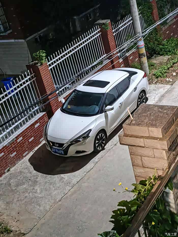 东风日产新蓝鸟开车回家