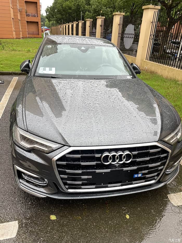 【图】a6l 45tfsi 天云灰提车_奥迪a6l/a6(进口)论坛_汽车之家论坛