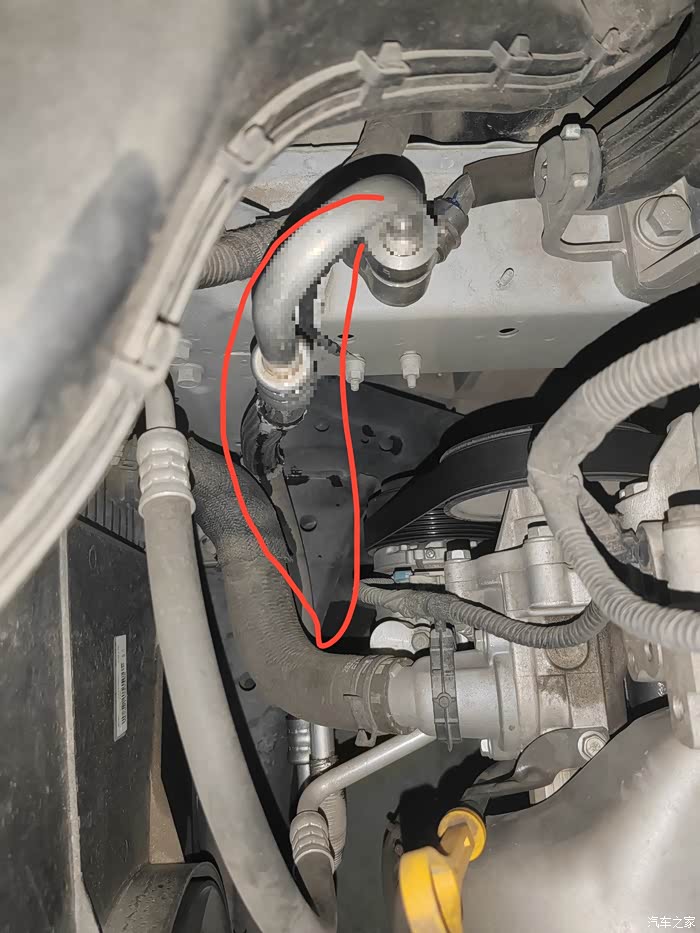 Manguera superior del motor para cami¨®n Howo