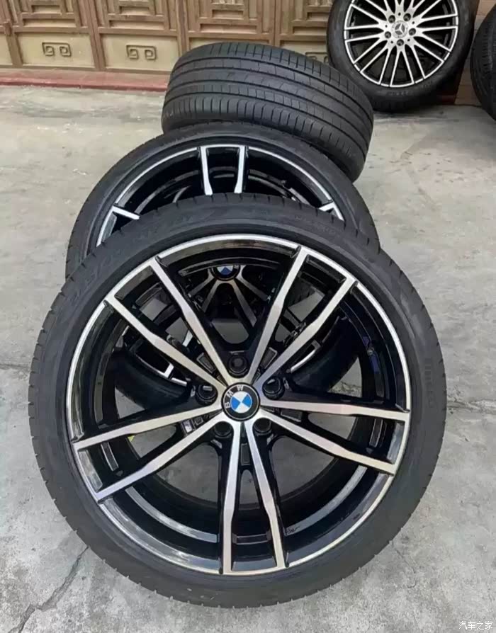 19寸宝马3系791m套件轮毂钢圈一套 ,喜欢的看过来