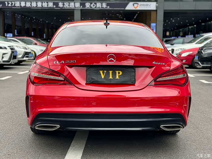 自用急出2017年奔驰cla220 2.0t四驱进口 实表7