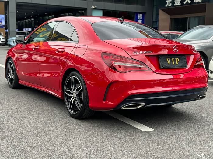 自用急出2017年奔驰cla220 2.0t四驱进口 实表7