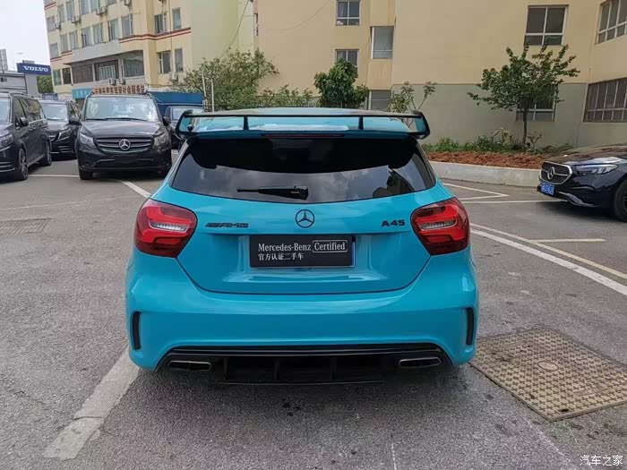【图】出极品车况a45一台 17年a45动力素车,极品原版原漆车况_奔驰amg