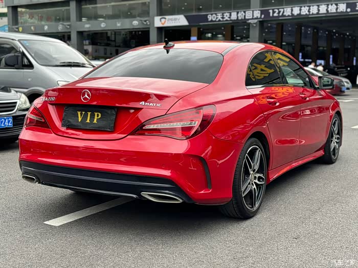 自用急出2017年奔驰cla220 2.0t四驱进口 实表7