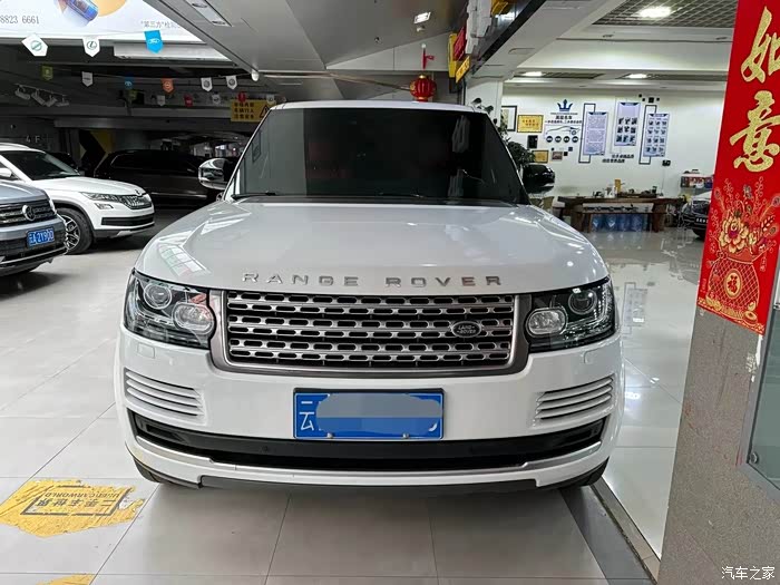 拿下17款路虎揽胜行政创世加长 17年3月上牌,3.0t手自