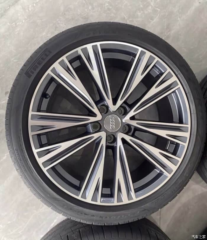 20寸奥迪a6l轮毂原装原厂拆车件钢圈轮胎,有缘的来
