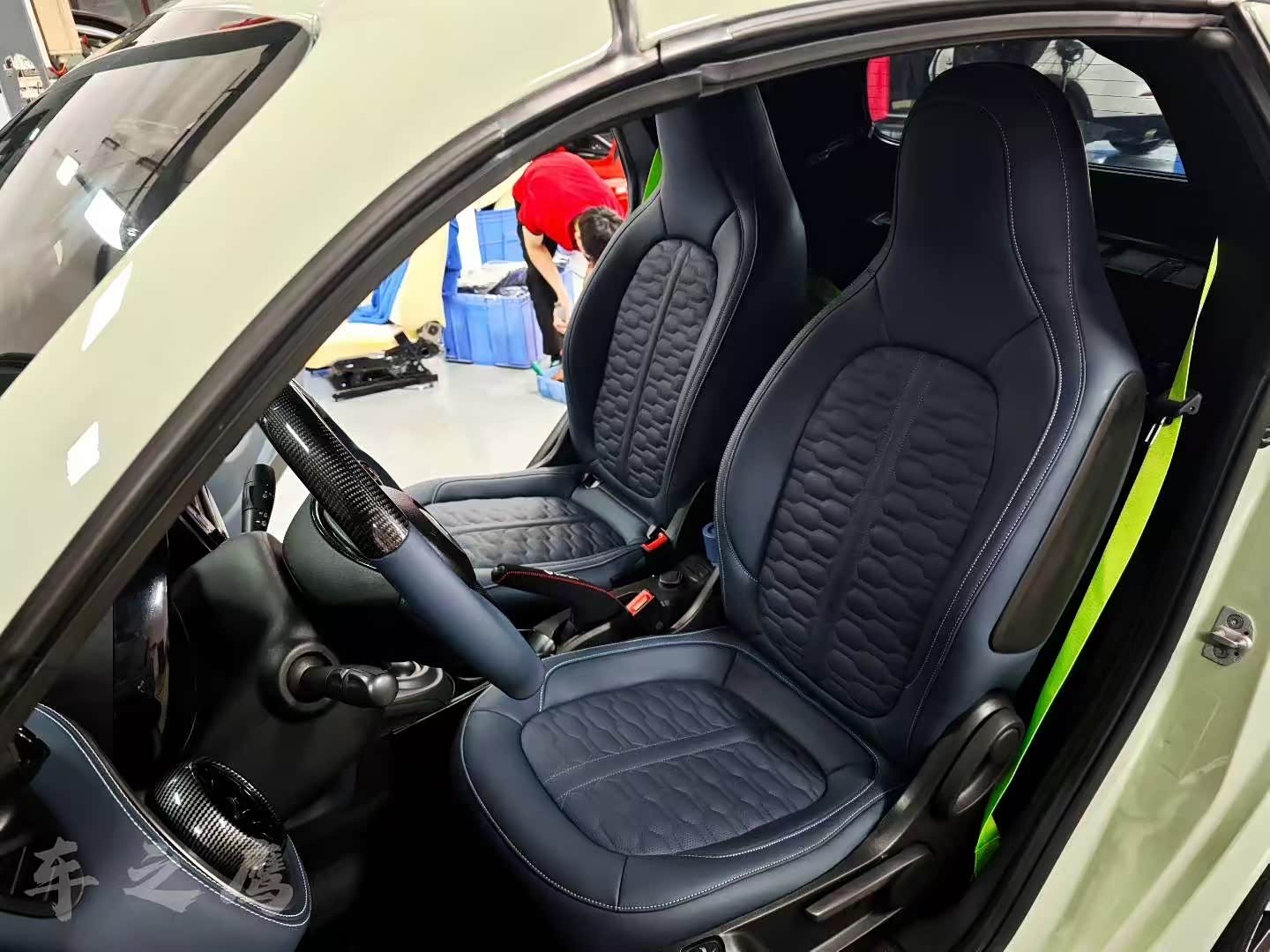 奔驰smart内饰案例