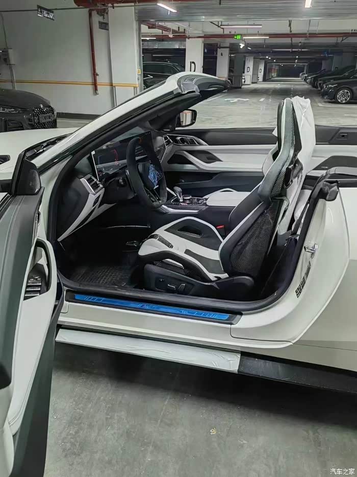 【图】新款 m4敞篷 1013900 雪山白/银石白 银石白内饰1_宝马m系论坛