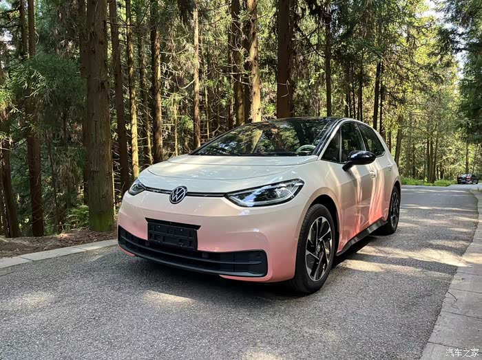 【图】粉漾魅力，改色后的 ID3_大众ID.3论坛_汽车之家论坛