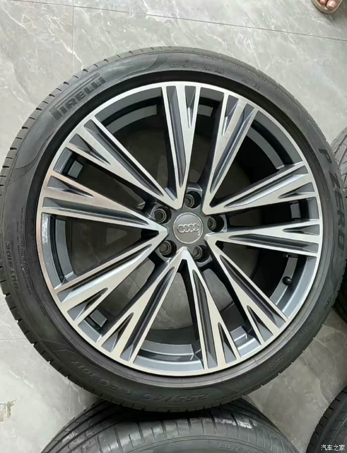 【图】20寸奥迪a6原厂轮毂轮胎,中意的可以了解一下_奥迪a6l/a6(进口)