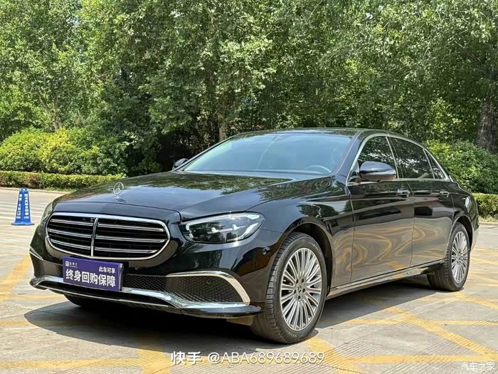 奔驰e级 2021款 e 300 l 时尚型实表4.7万公里