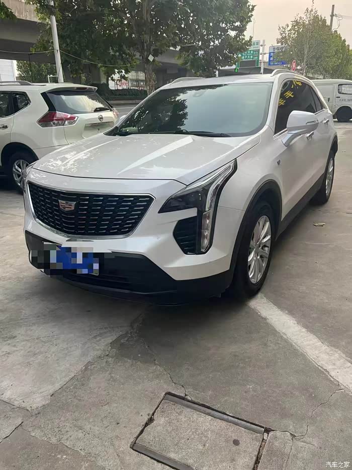 拿下21年凯迪拉克xt4,原版车况,洗车整备中,首付一万开超