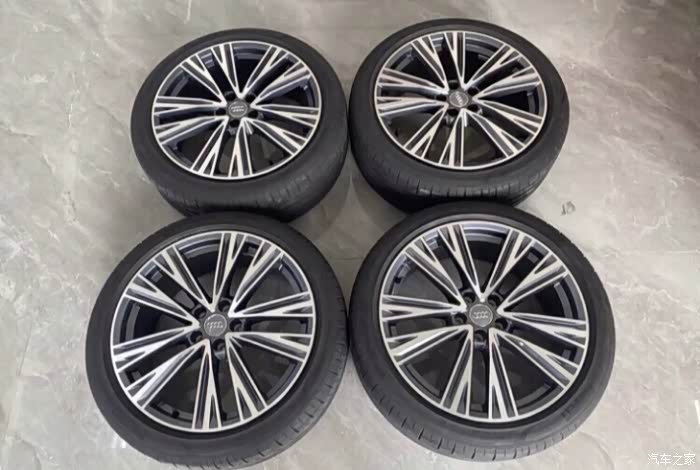 20寸奥迪a6l轮毂原装原厂拆车件钢圈轮胎,有缘的来