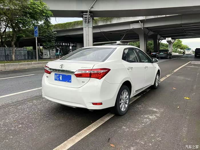 14年11月卡罗拉,1.8自波天窗