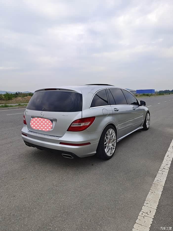 最美奔驰r,完美升级21寸bc锻造轮毂!车挺好,现在就是便宜