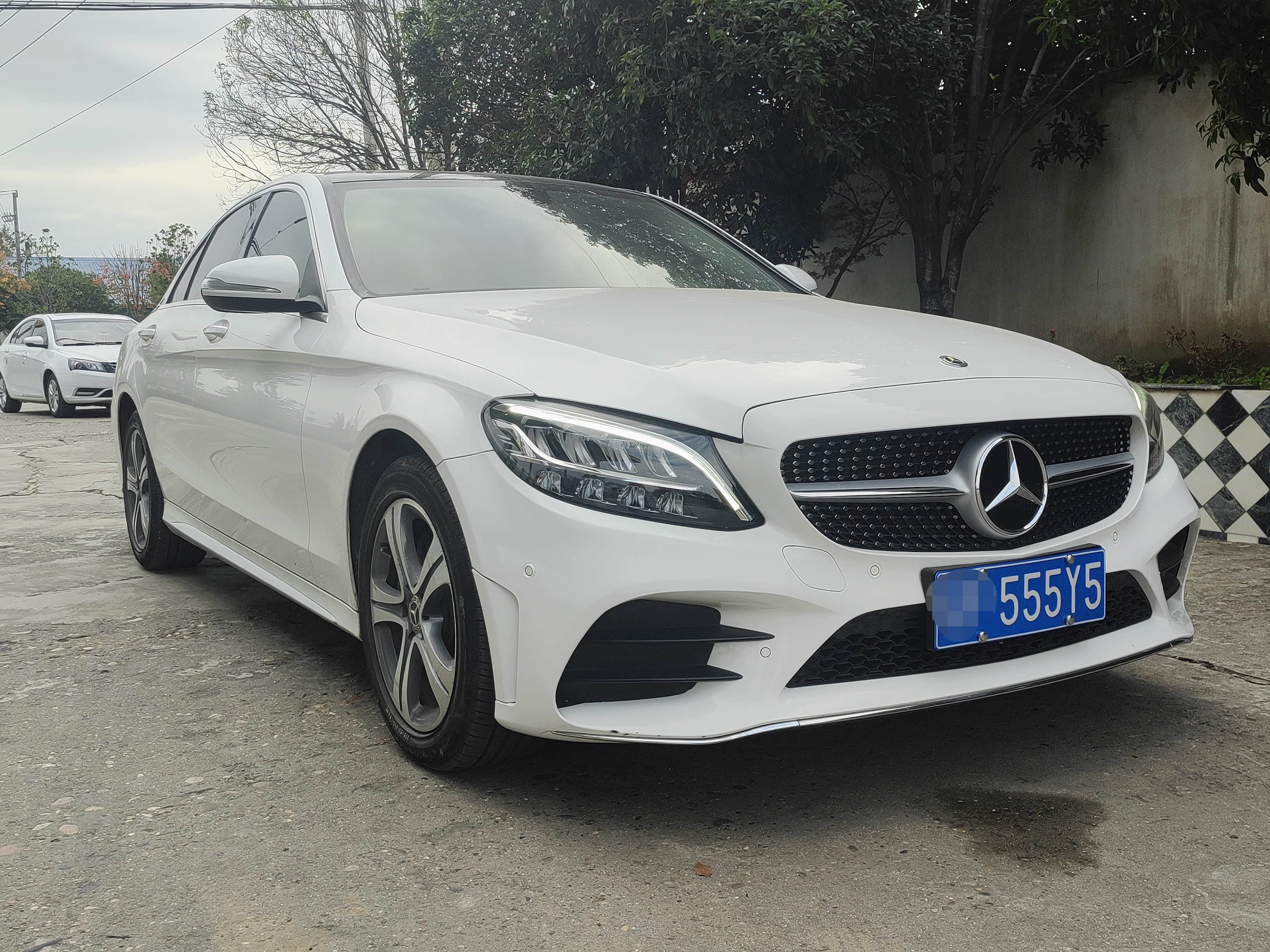 19年,奔驰c260l 6万多公里 选装大柏林之声