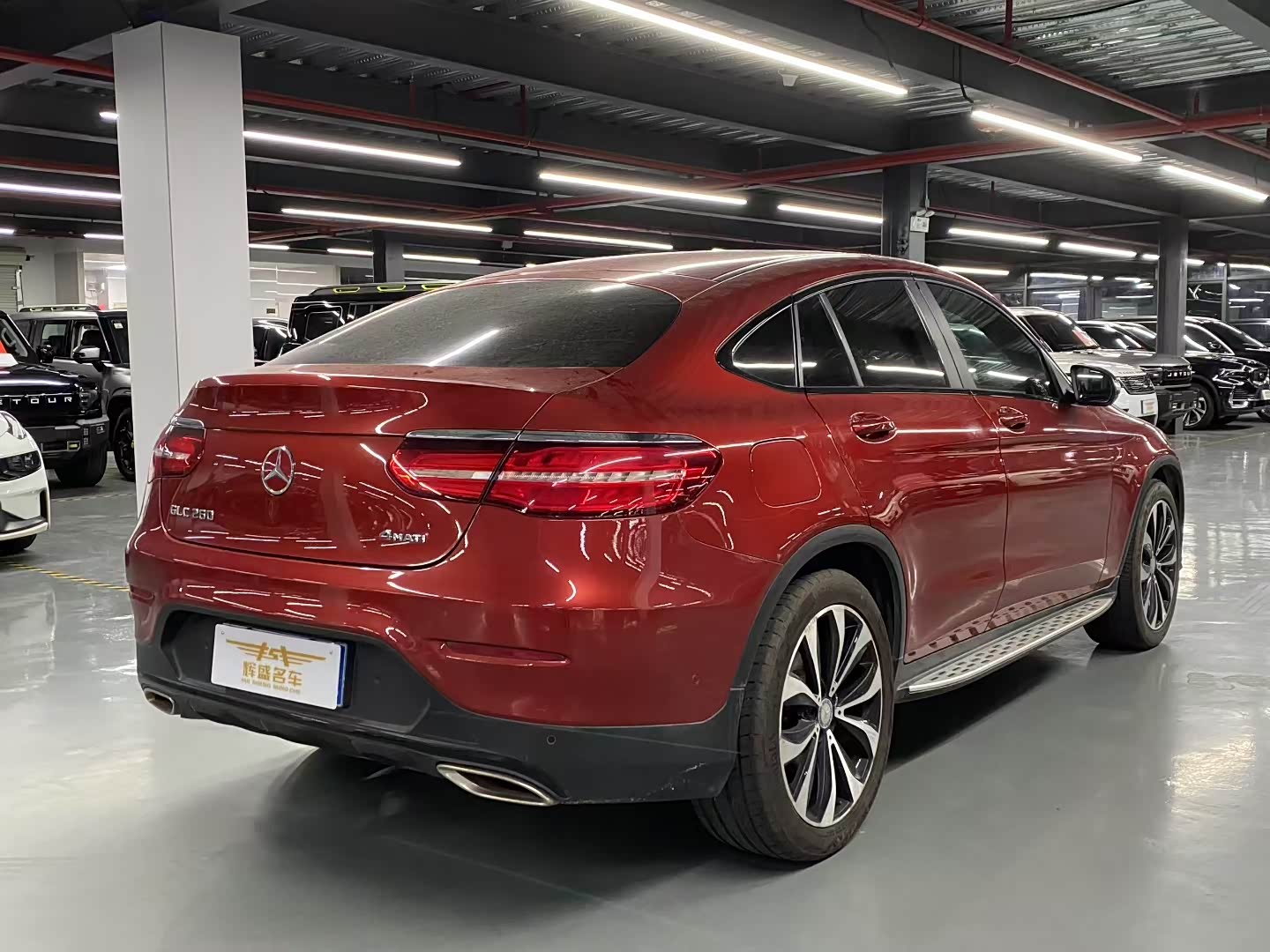 17年奔驰glc260进口轿跑2.0t四驱9at