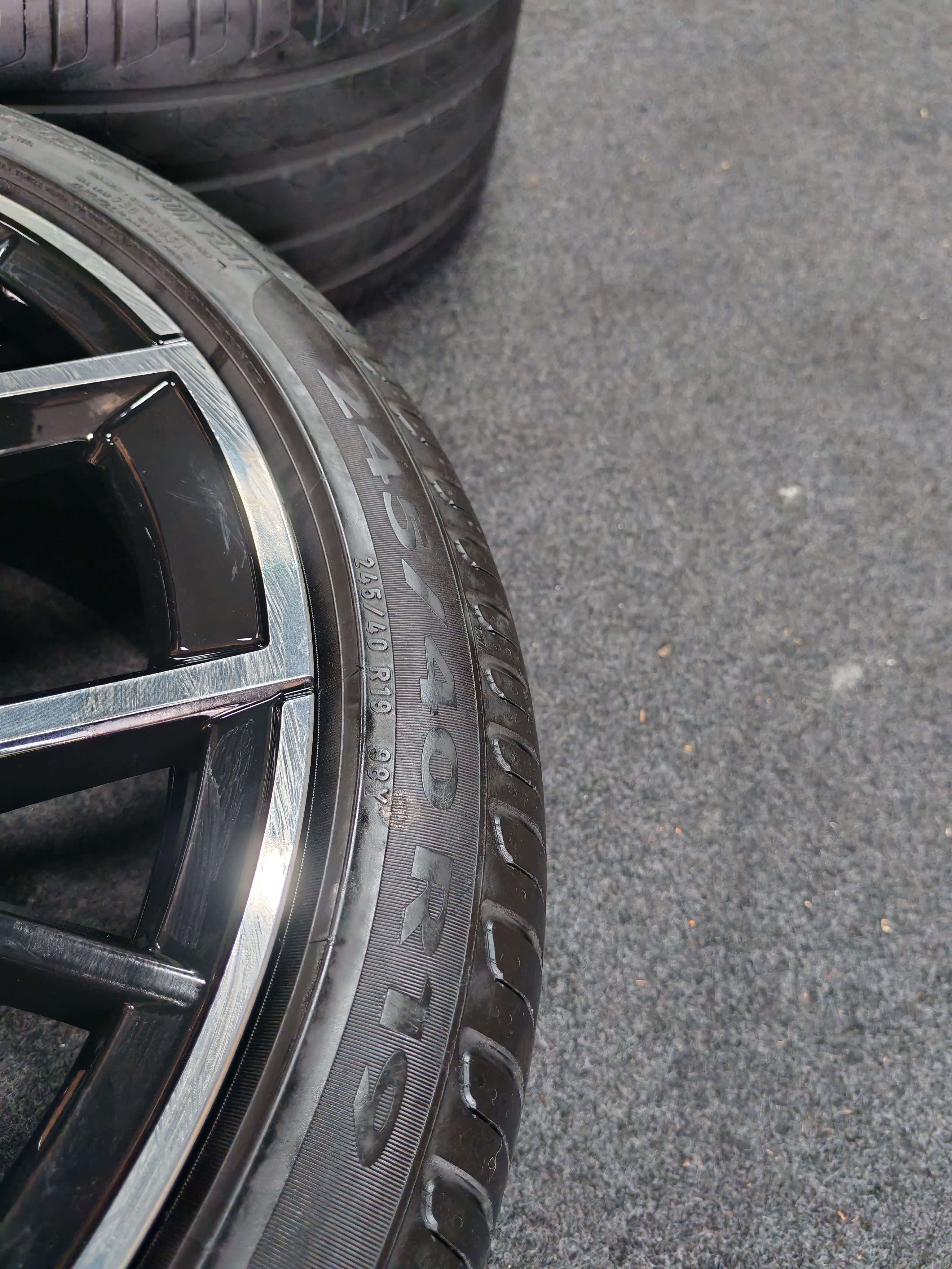 19寸宝马530轮毂轮胎 宝马五系19寸原厂轮毂 原装正品