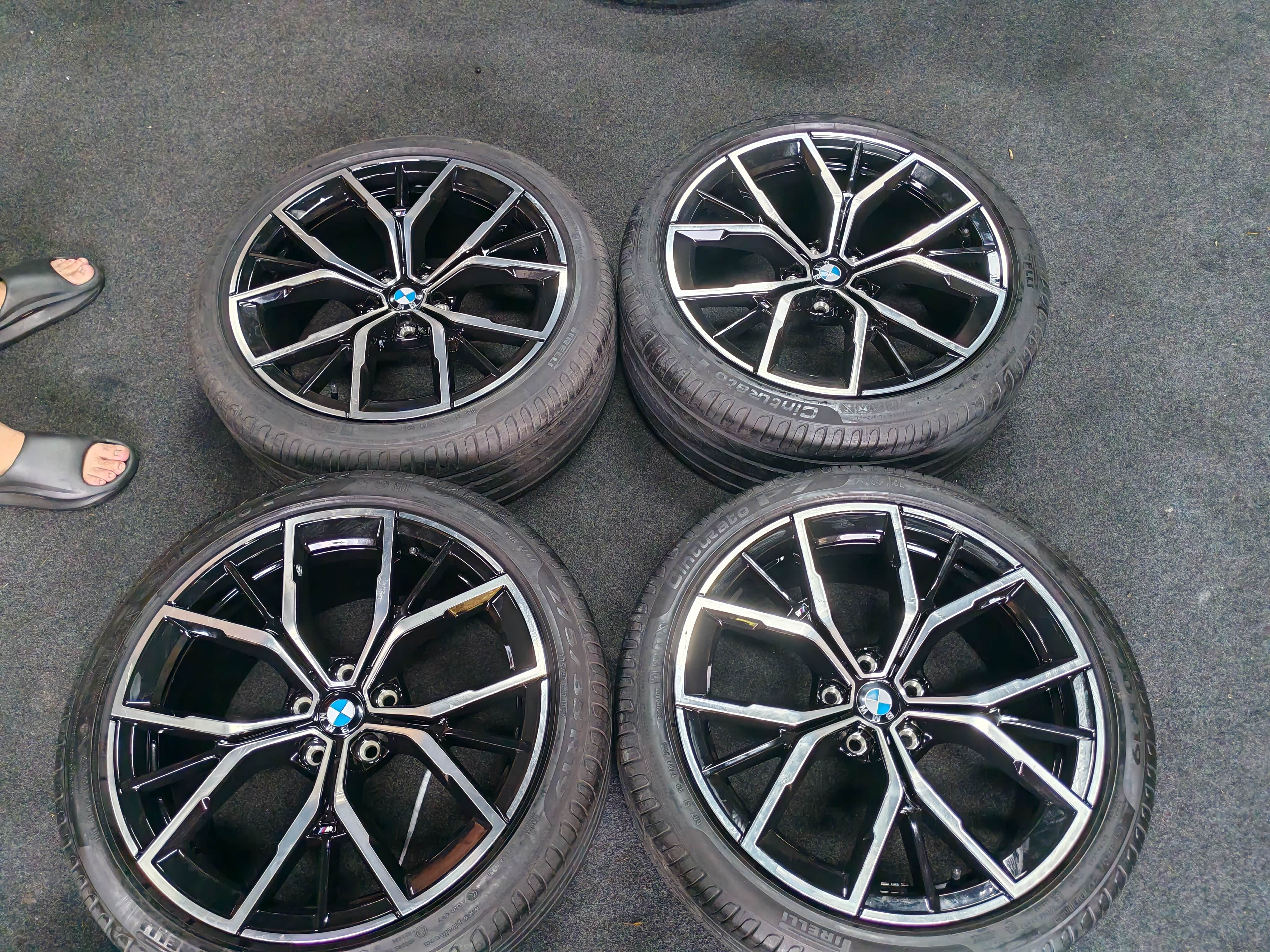 19寸宝马530轮毂轮胎 宝马五系19寸原厂轮毂 原装正品
