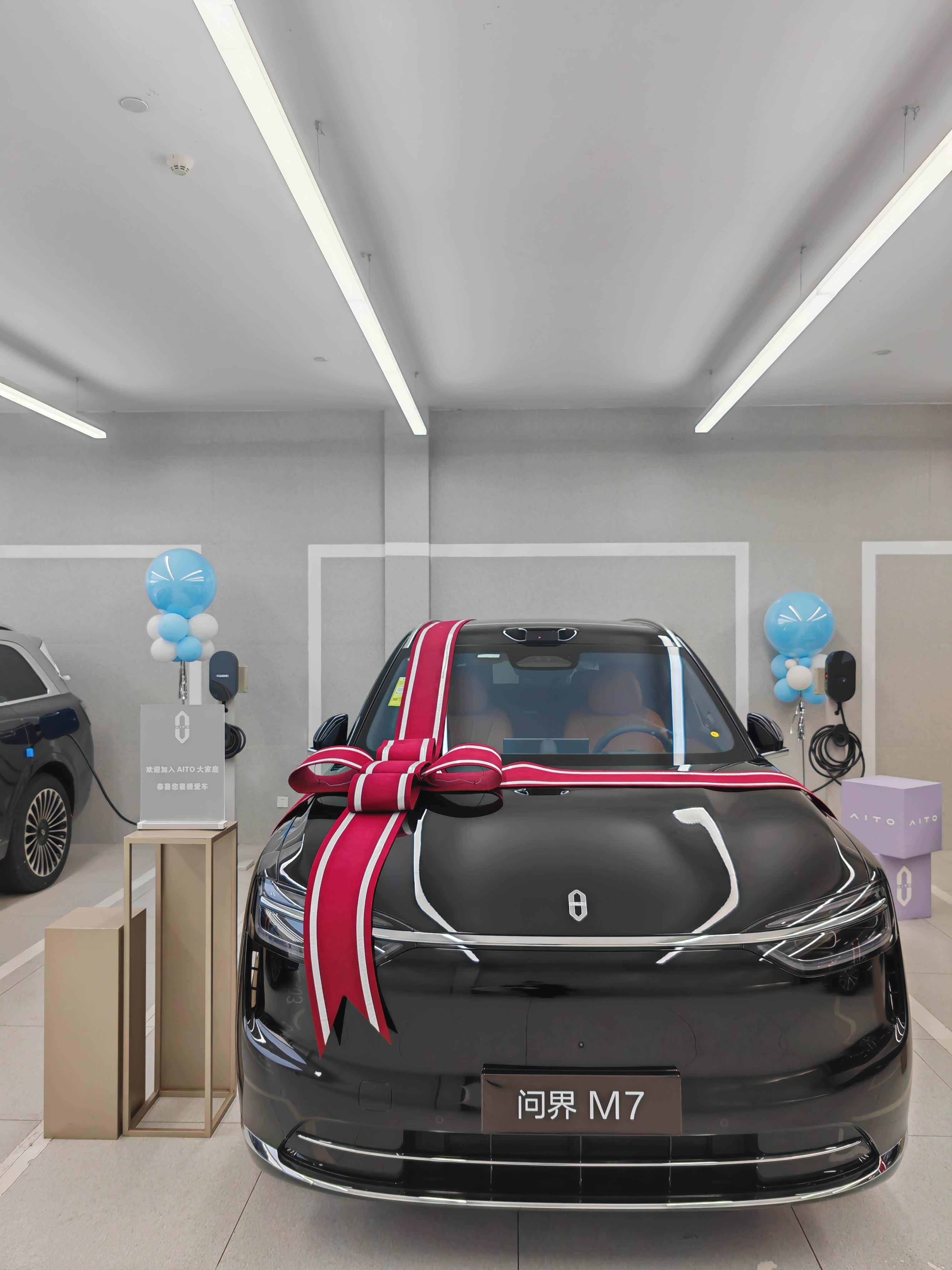 【图】黄谷路问界交付中心yyds！喜提M7，服务比车还圈粉_问界M7论坛_汽车之家论坛