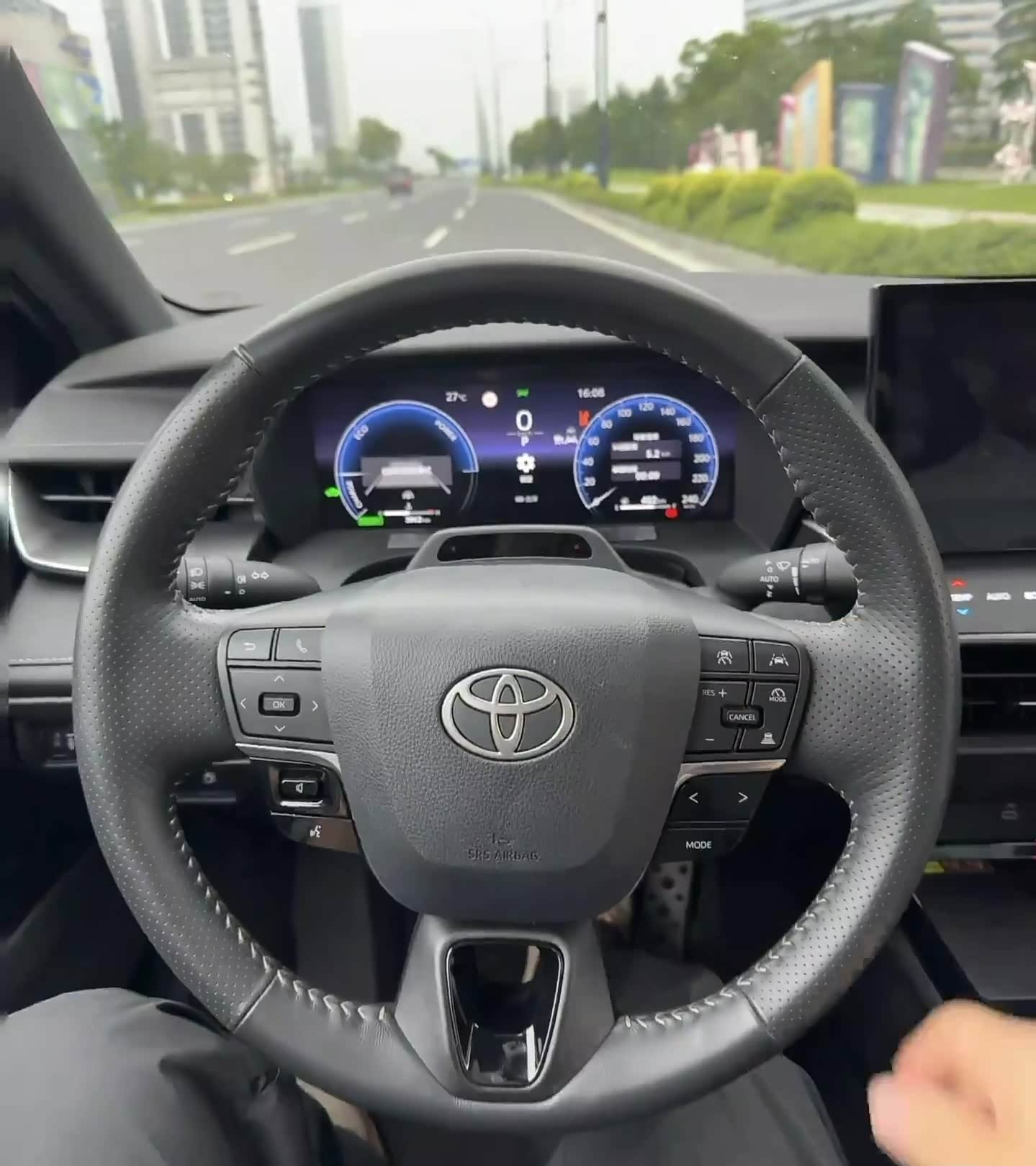 我的满分座驾凯美瑞 #我的驾驶第一视角 手握
