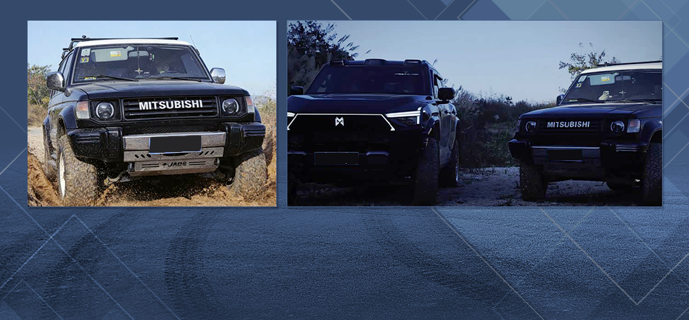 经典帕杰罗V33vs新锐猛士M817！