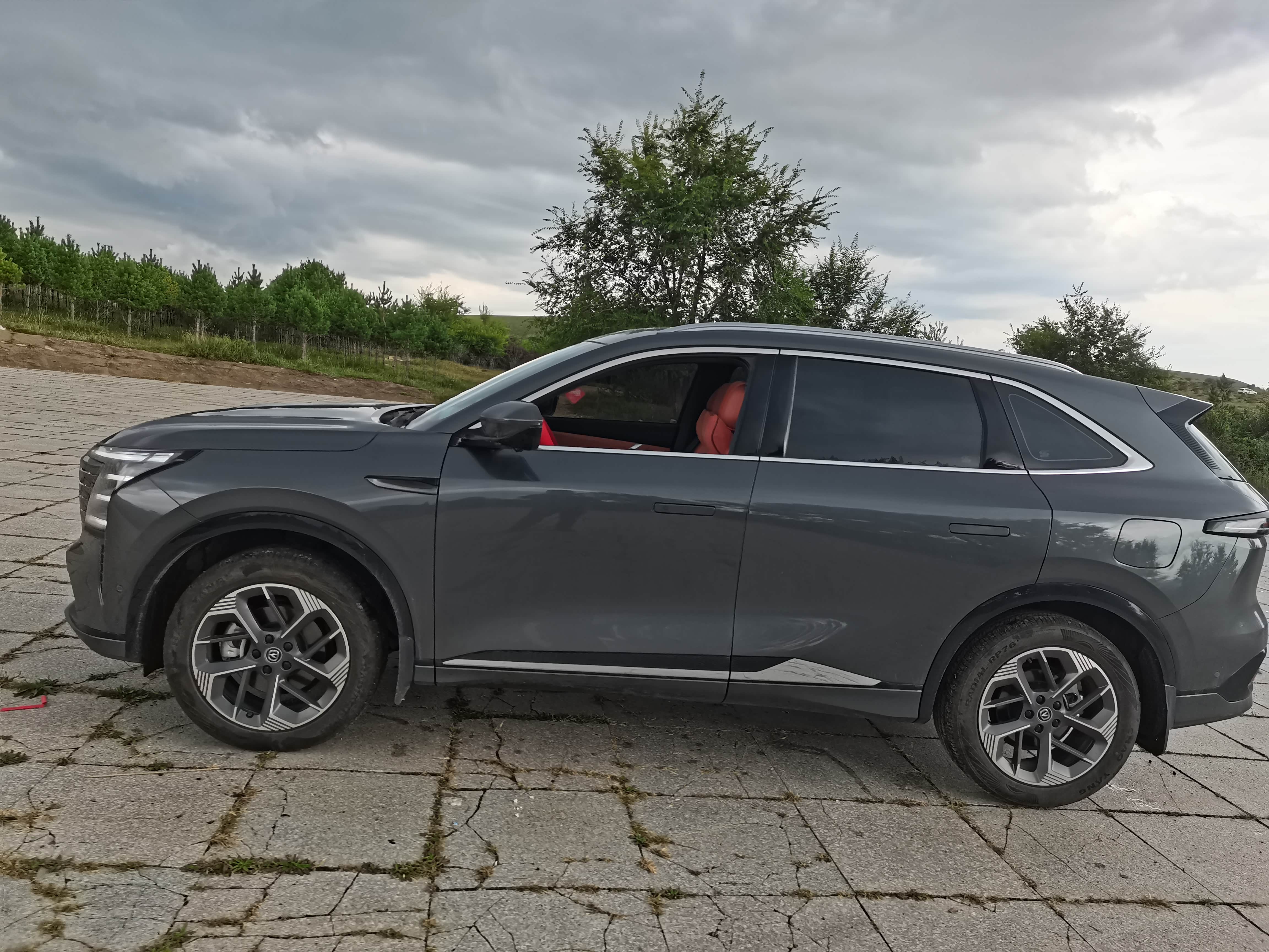 长安第四代cs75plus的后备箱