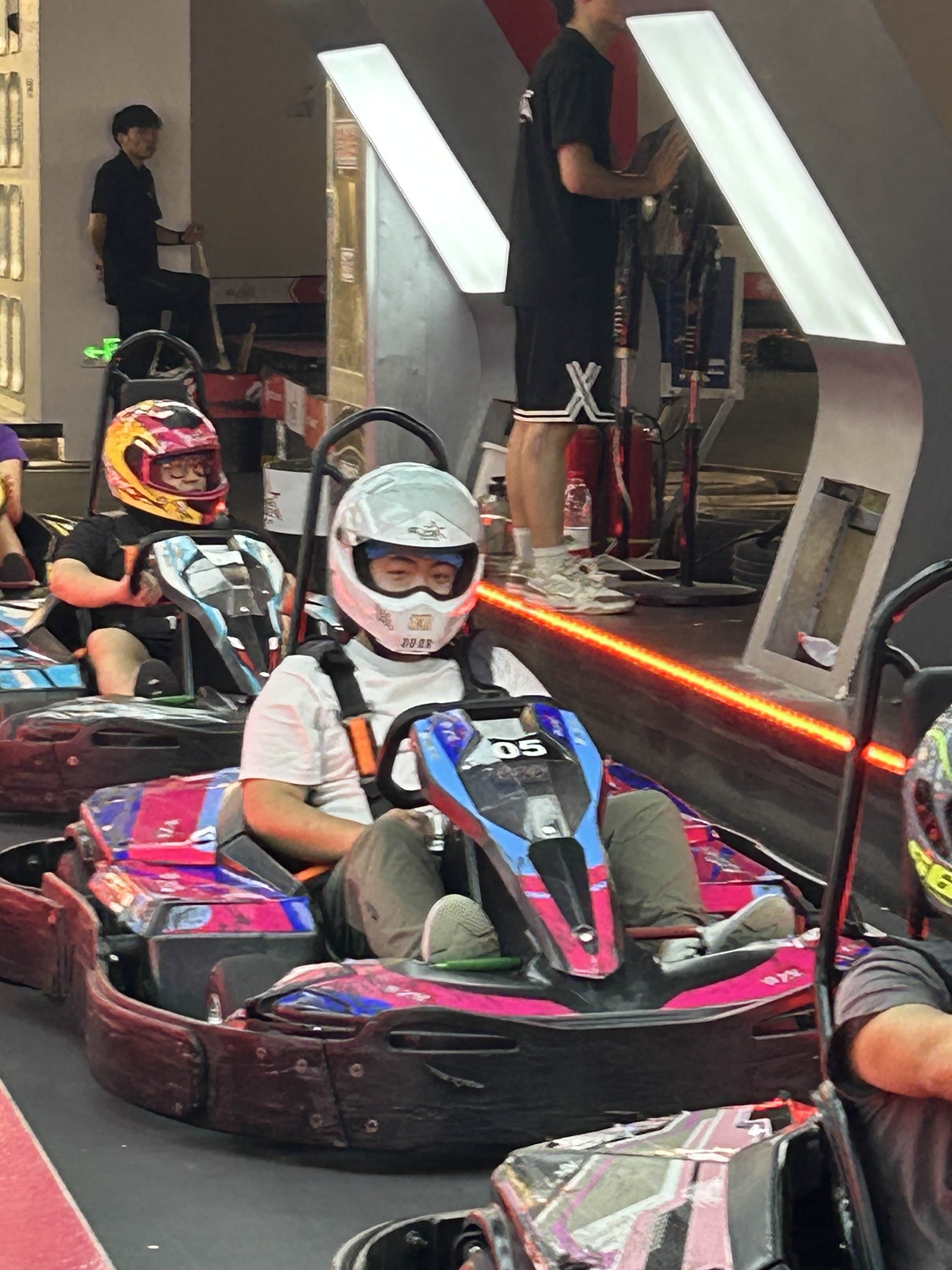 合肥银河e8车友卡丁车比赛