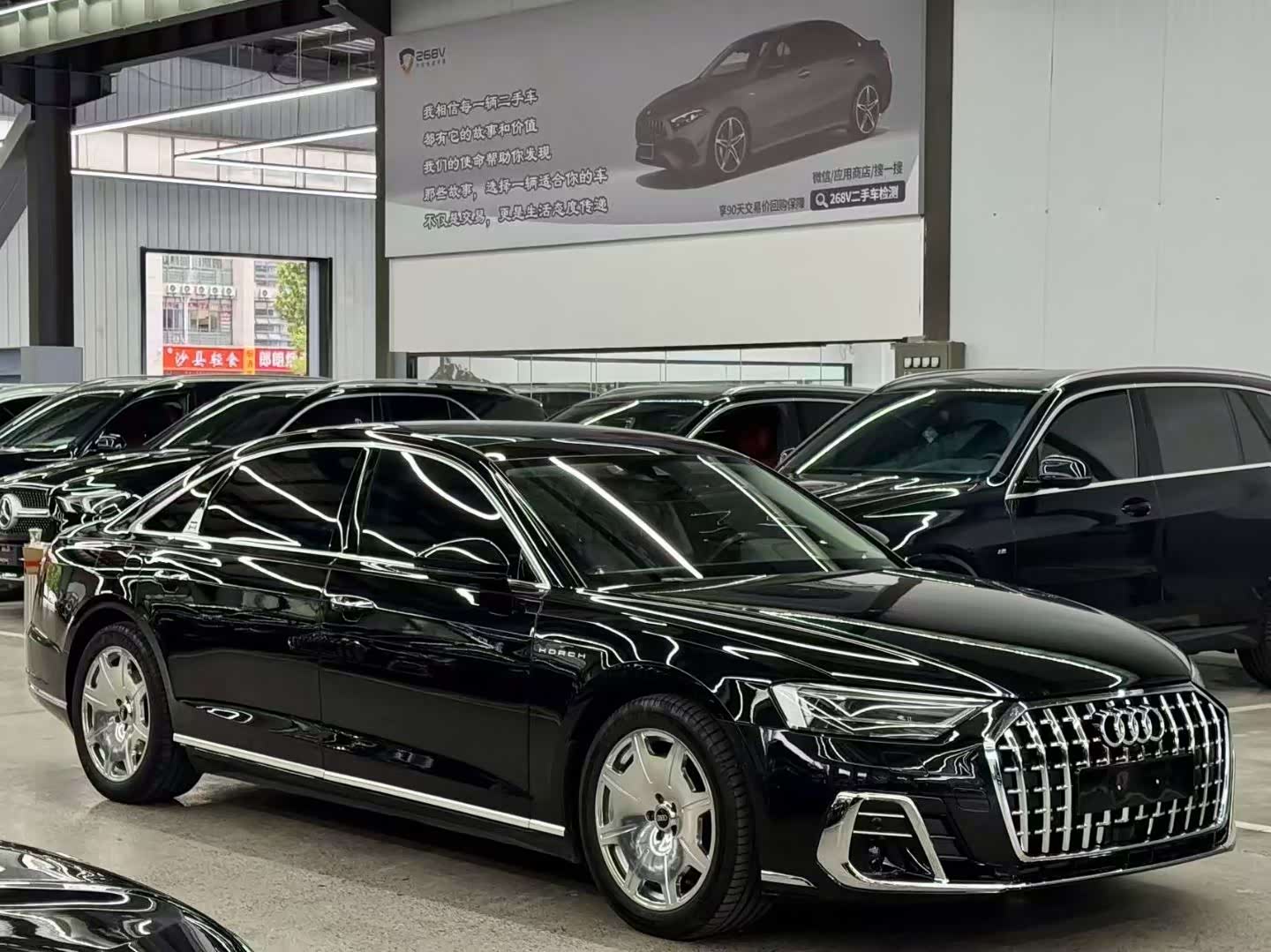 20年上牌奥迪a8l3.0t四驱 个人一手车 查博士s级 升